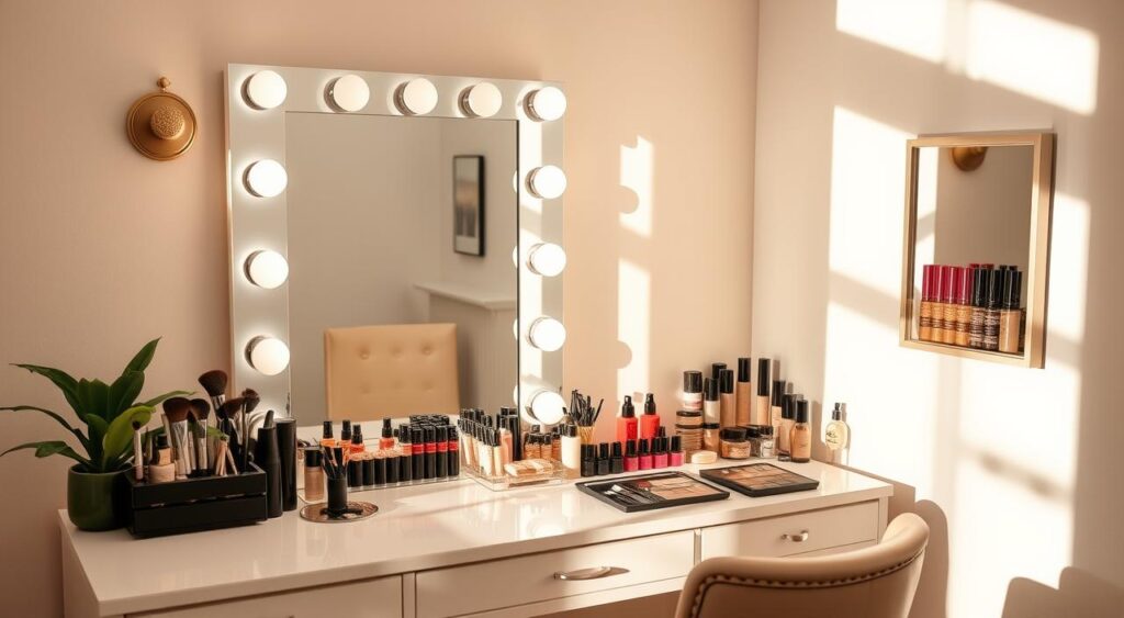 Iluminação para maquiagem