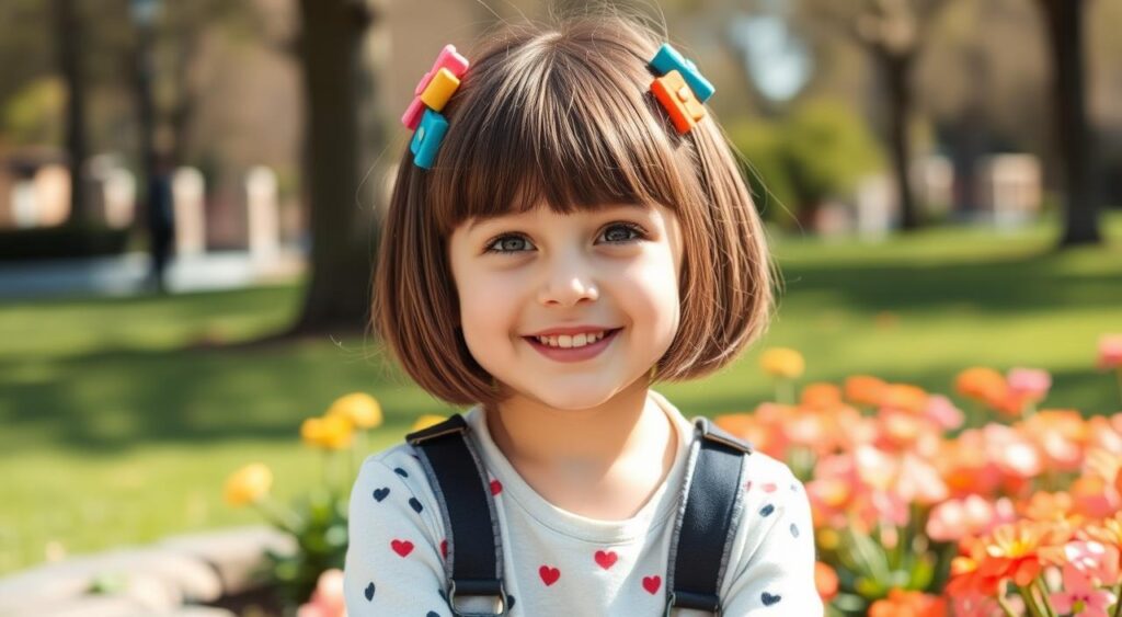 corte de cabelo infantil menina