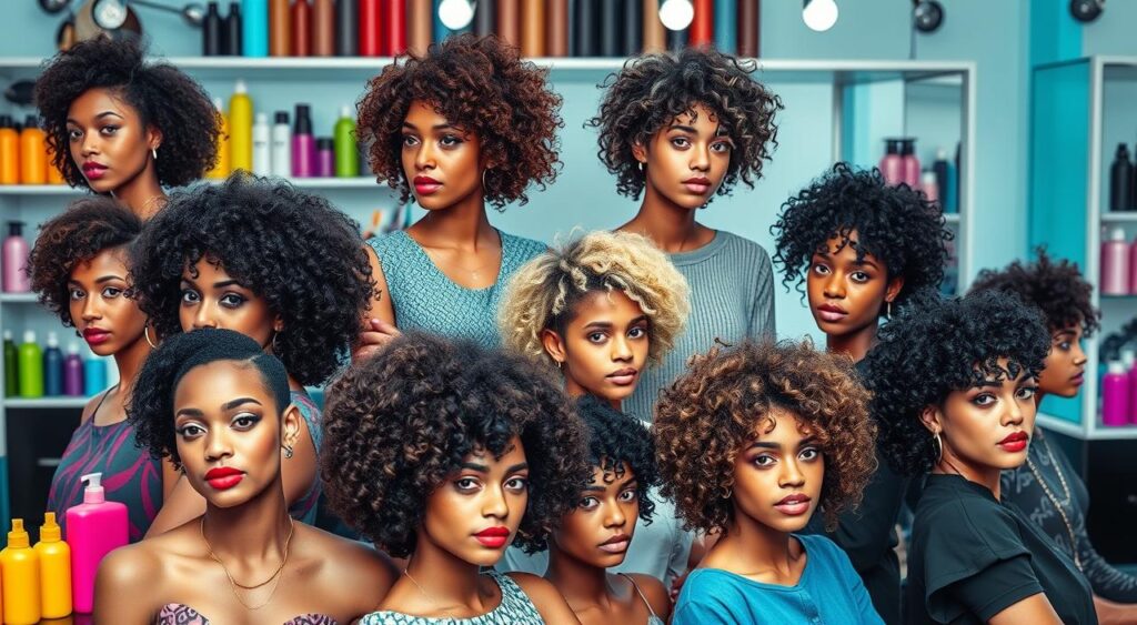 cortes curtos para cacheadas