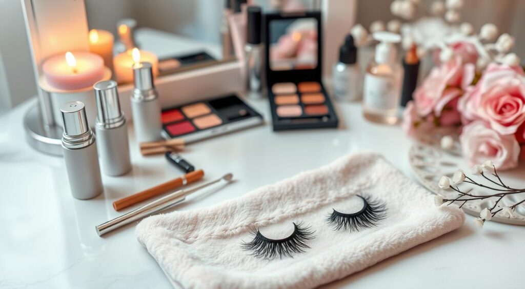 cuidados com cílios postiços