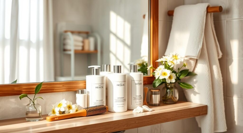 cuidados com o cabelo