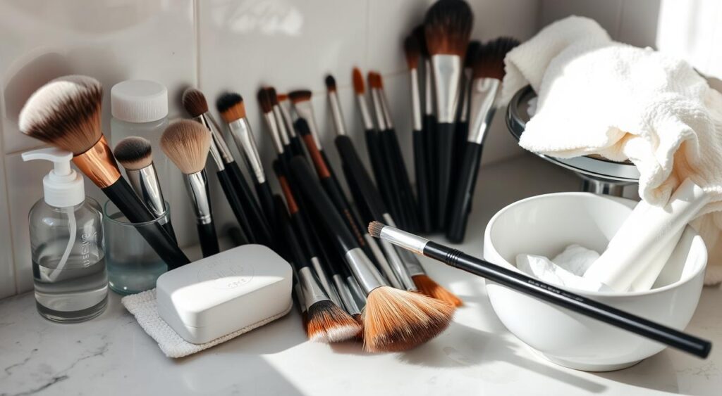 cuidados com pincéis