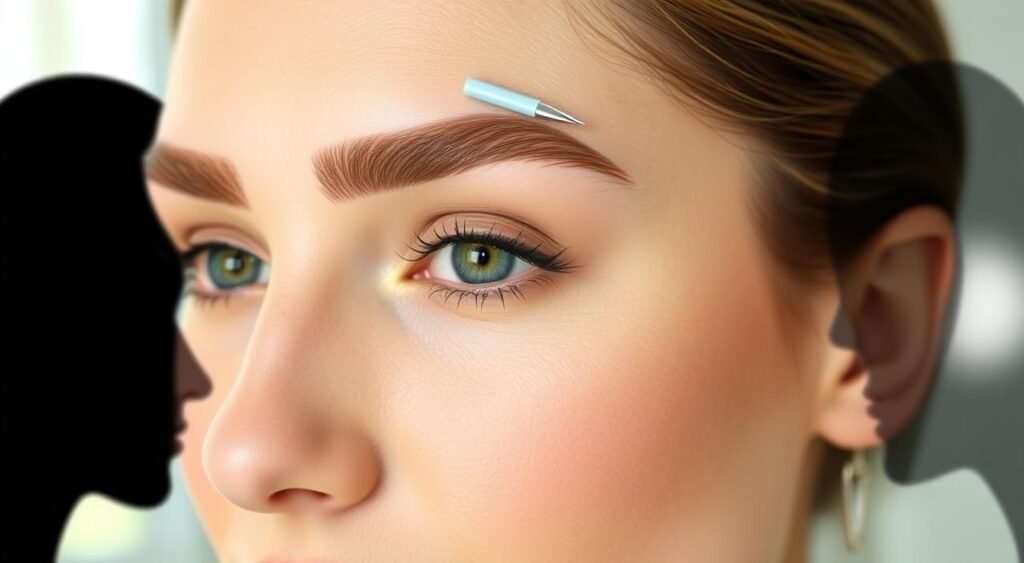 design de sobrancelha