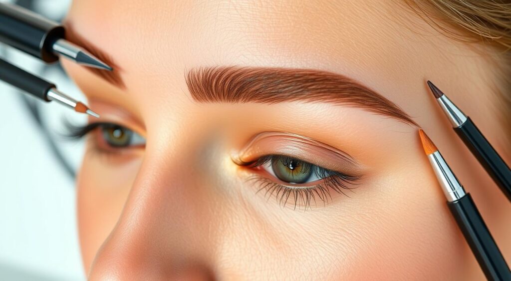 design de sobrancelha