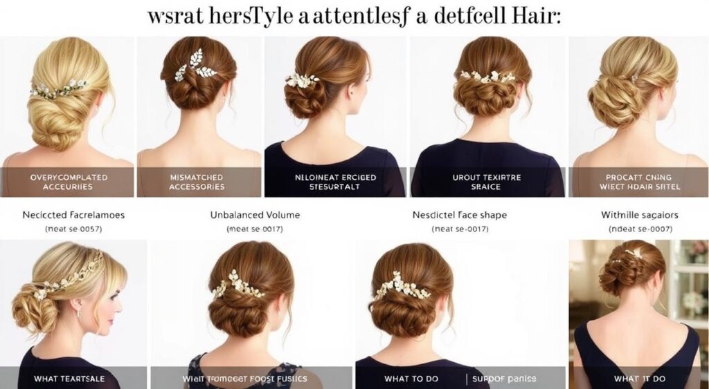 erros comuns a evitar nos penteados curtos