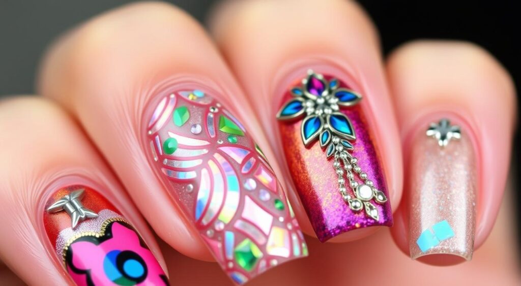 fotos de unha em gel