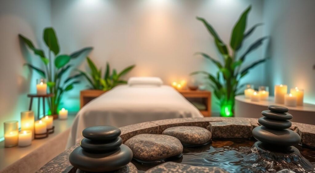 massagem relaxante para aliviar o estresse
