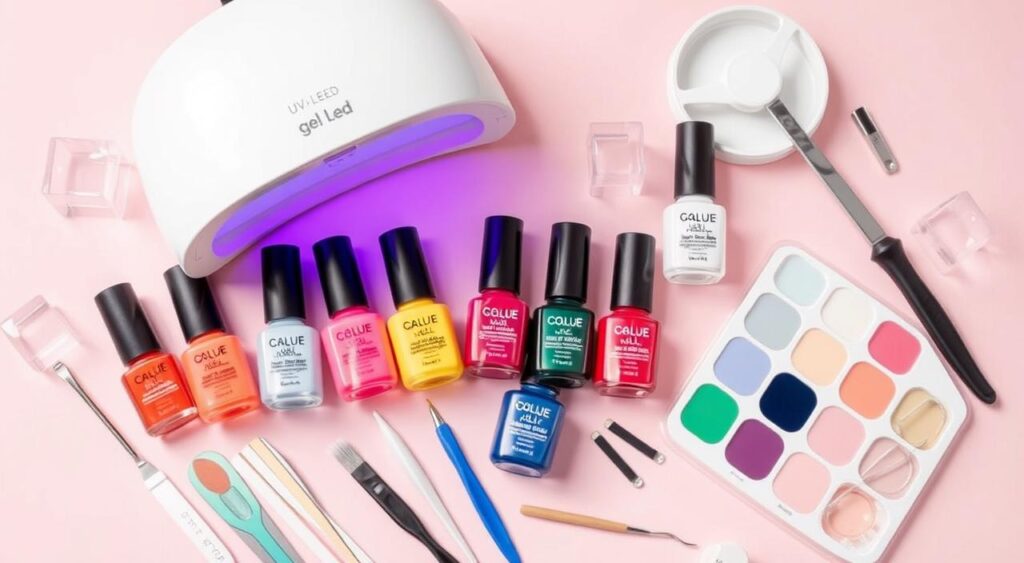 materiais para unhas em gel