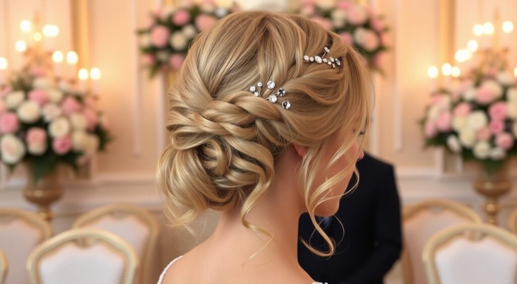 penteado cabelo curto madrinha