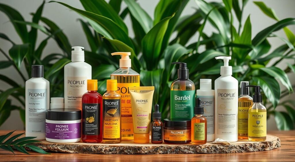 produtos para cabelo