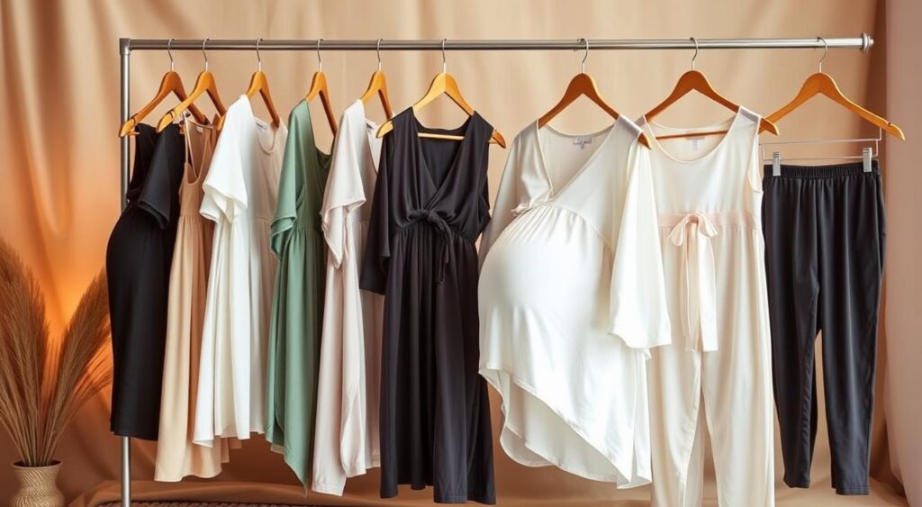 roupas confortáveis para gestação
