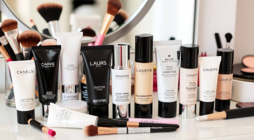 tipos de primer na maquiagem