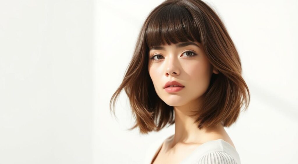 corte medio feminino