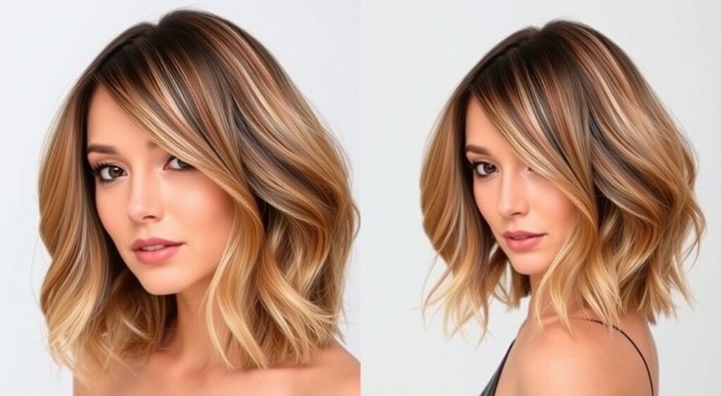 corte medio feminino