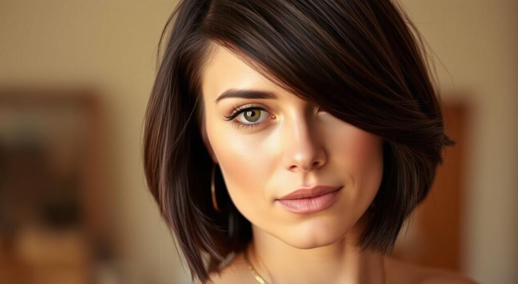 cortes de cabelo com franja