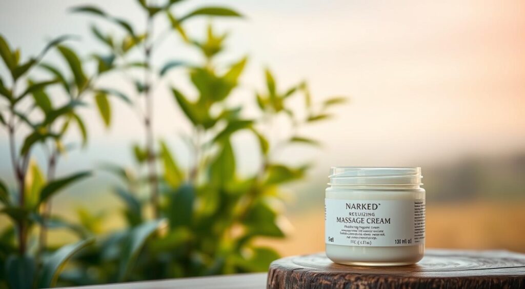 creme para massagem relaxante