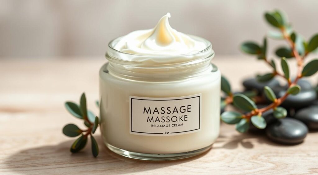 creme para massagem relaxante