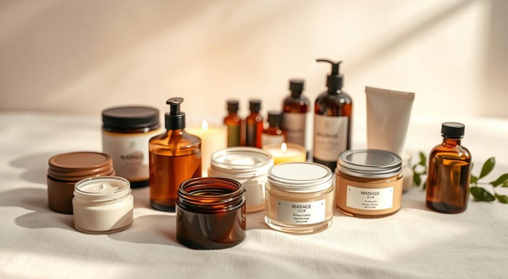 cremes para massagem relaxante