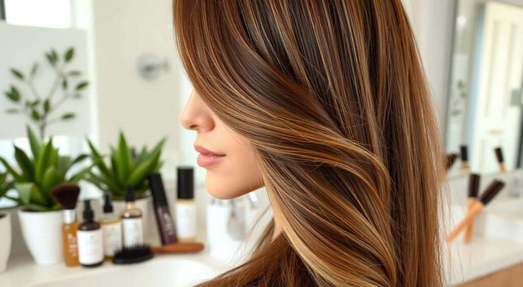 cuidados com a franja