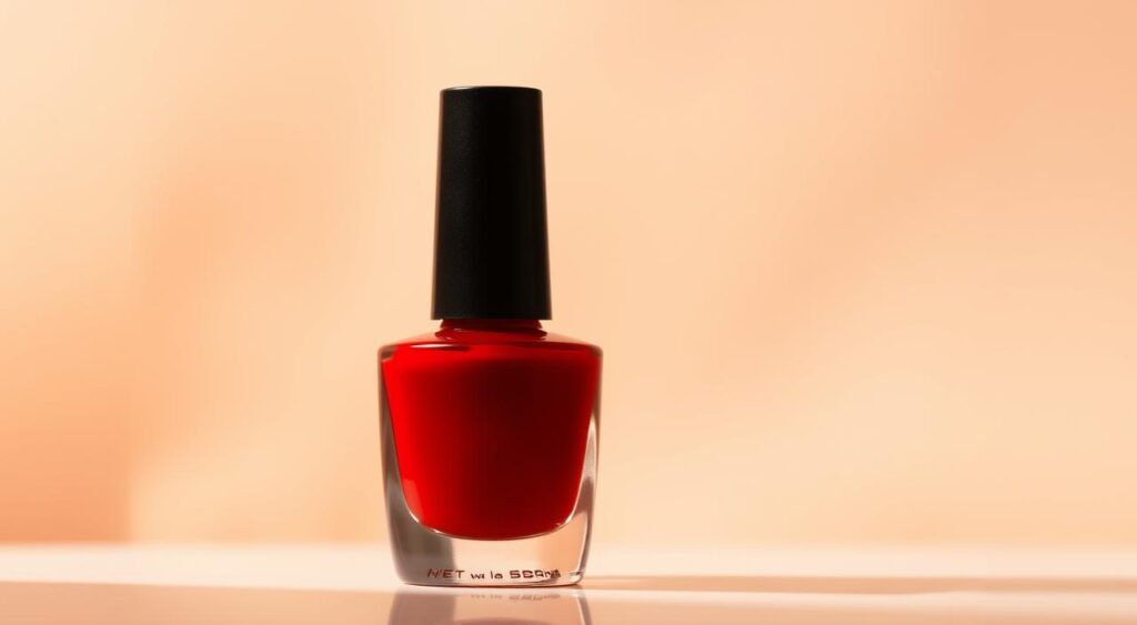 esmalte para vestido vermelho