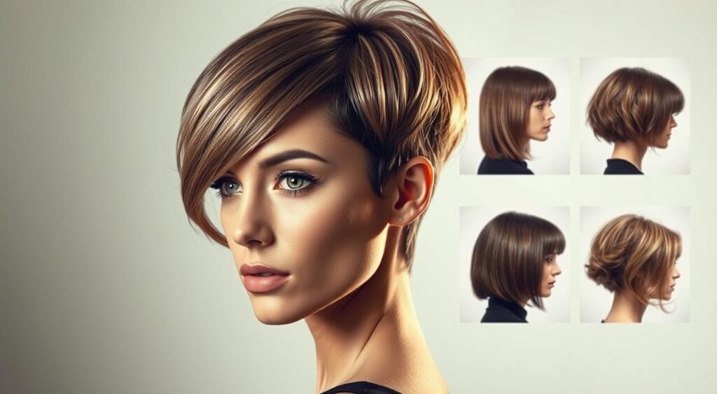 inspirações e variações do corte