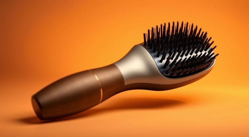 materiais escova de cabelo profissional