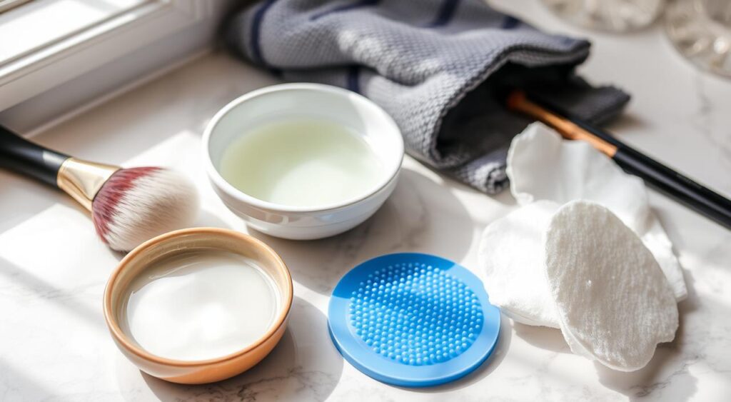 materiais para limpeza