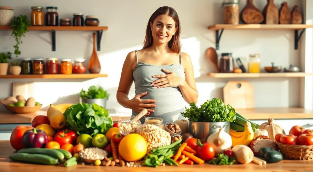 nutrição na gravidez