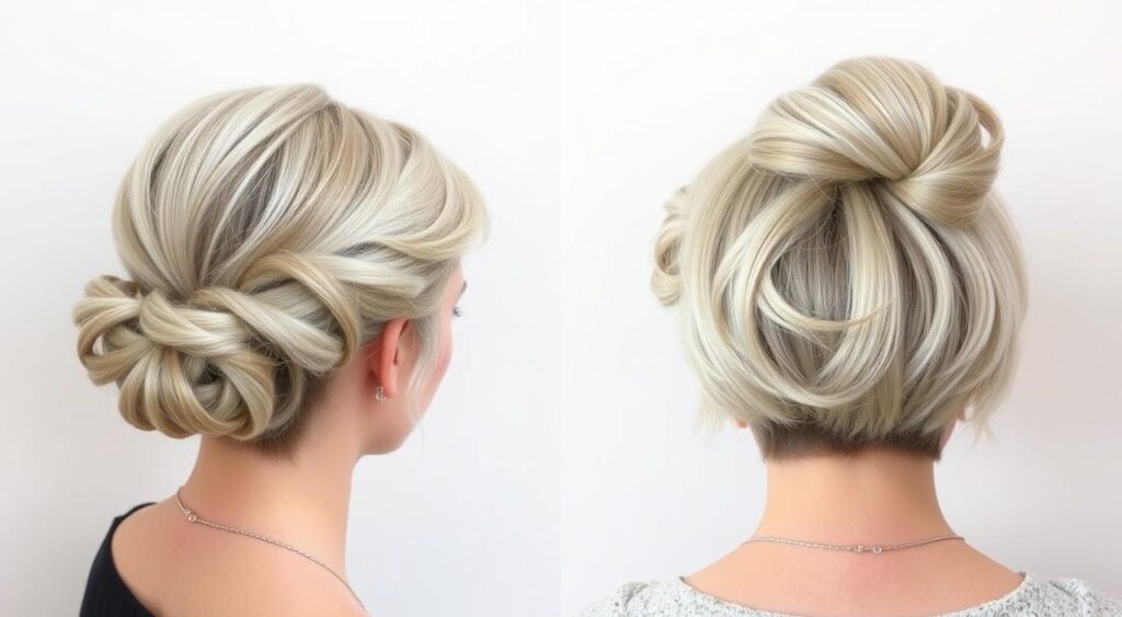 penteados para cabelos curtos