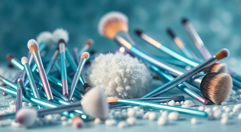 pinceis de maquiagem