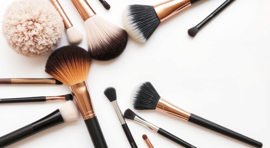 pincéis de maquiagem