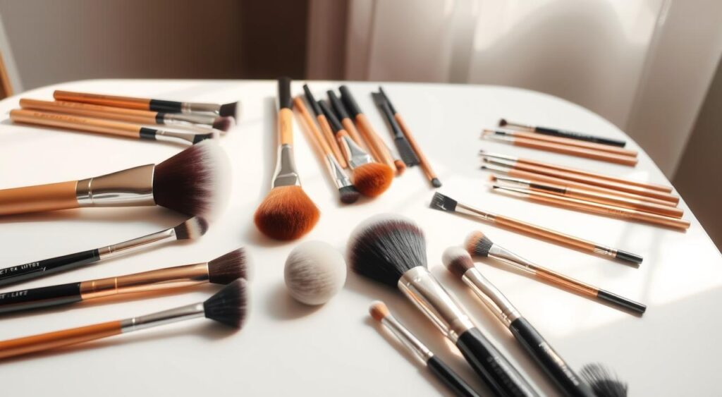 pinceis de maquiagem para iniciantes