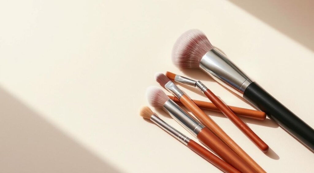 pincéis de maquiagem profissional