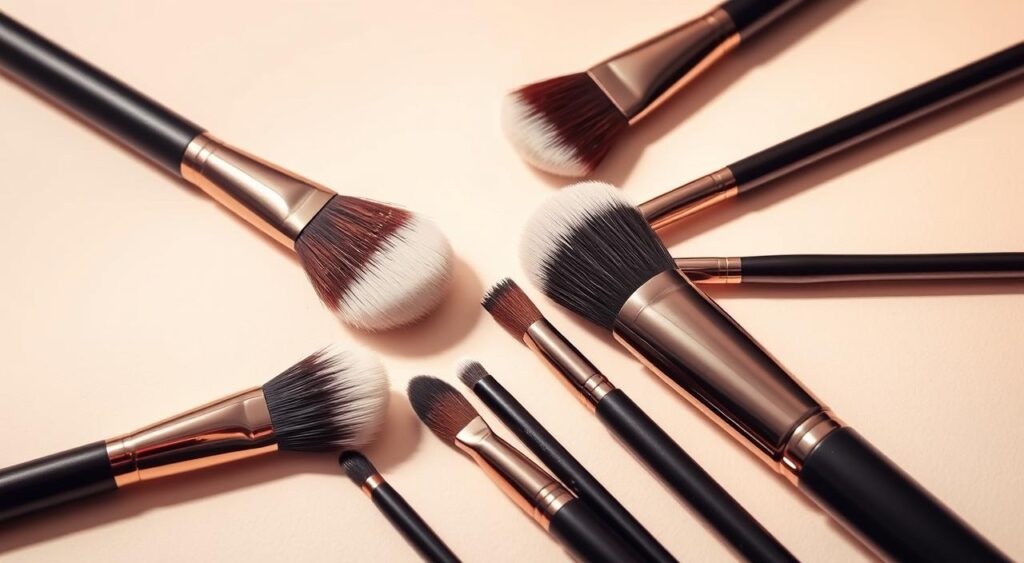 pincéis para os olhos