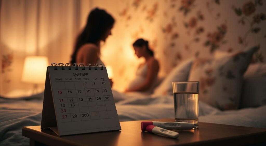 sintomas iniciais de gravidez