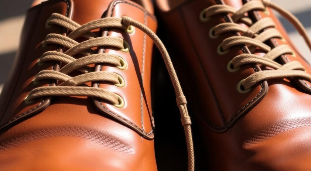 técnicas para lacear sapatos de couro