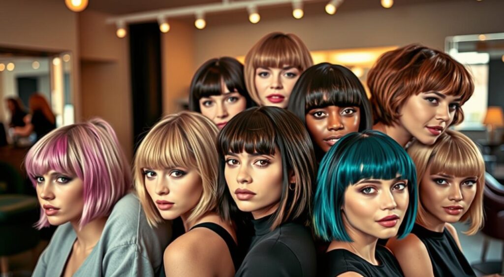 tendências de corte de cabelo curto