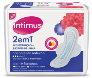 absorvente intimus 2em1