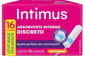 absorvente intimus interno